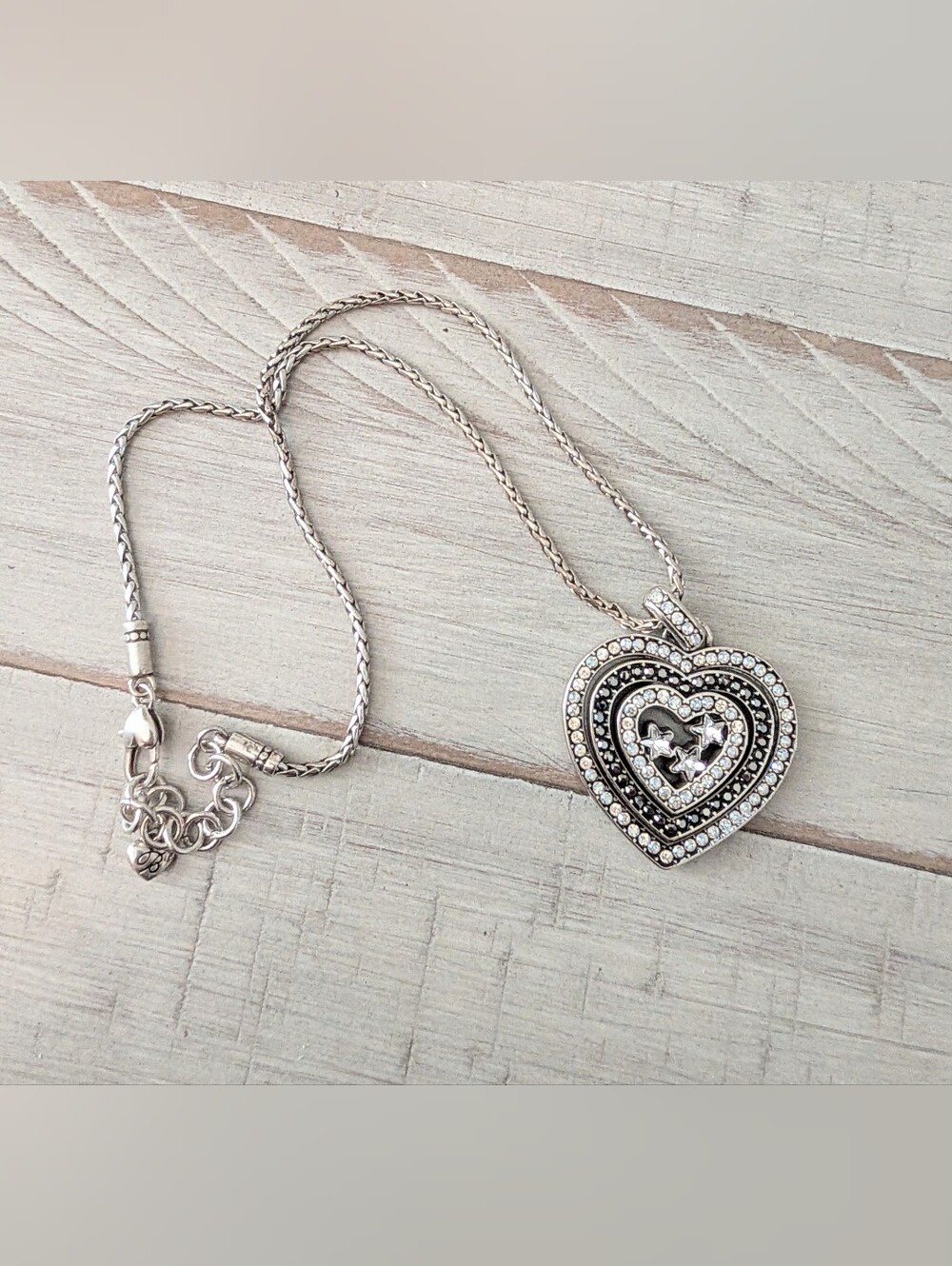 Brighton Starlight Heart Necklace